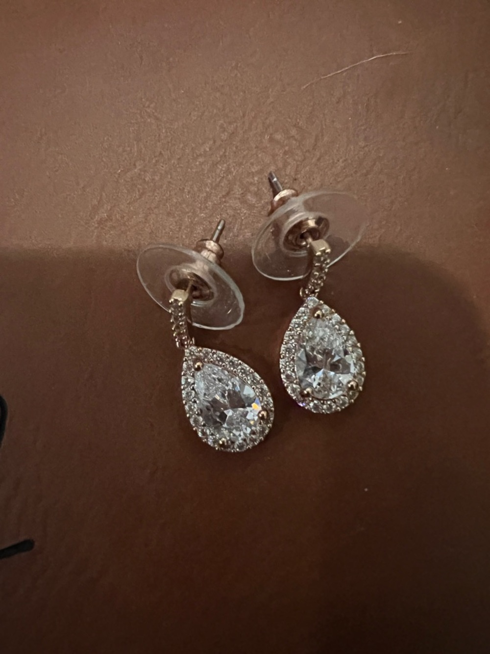 Tear drop earrings